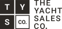 TYSC stacked Pantone Black C logo on transparent background